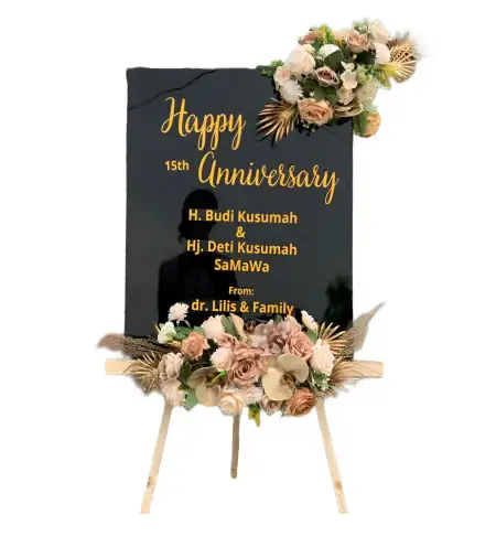 Papan Bunga Akrilik Karangdawa